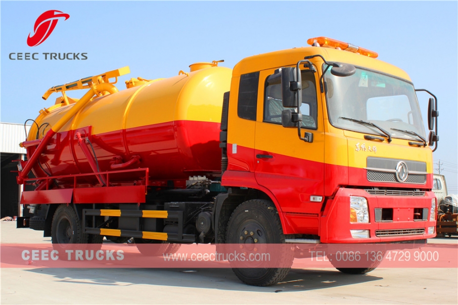 Dongfeng 10 000L Cesspit босатқышы