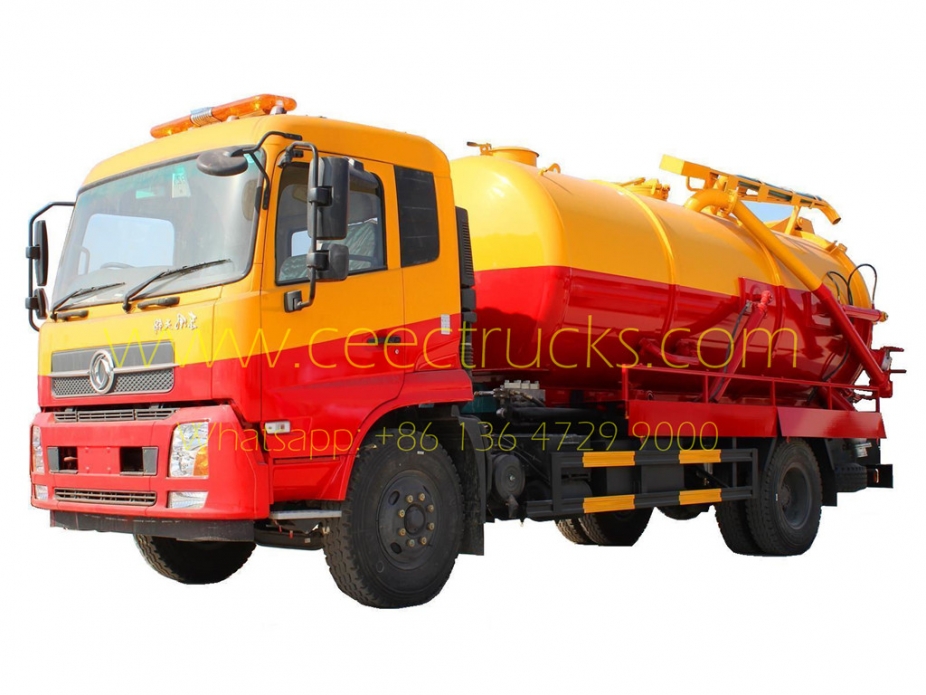 Dongfeng 10 000L Cesspit босатқышы