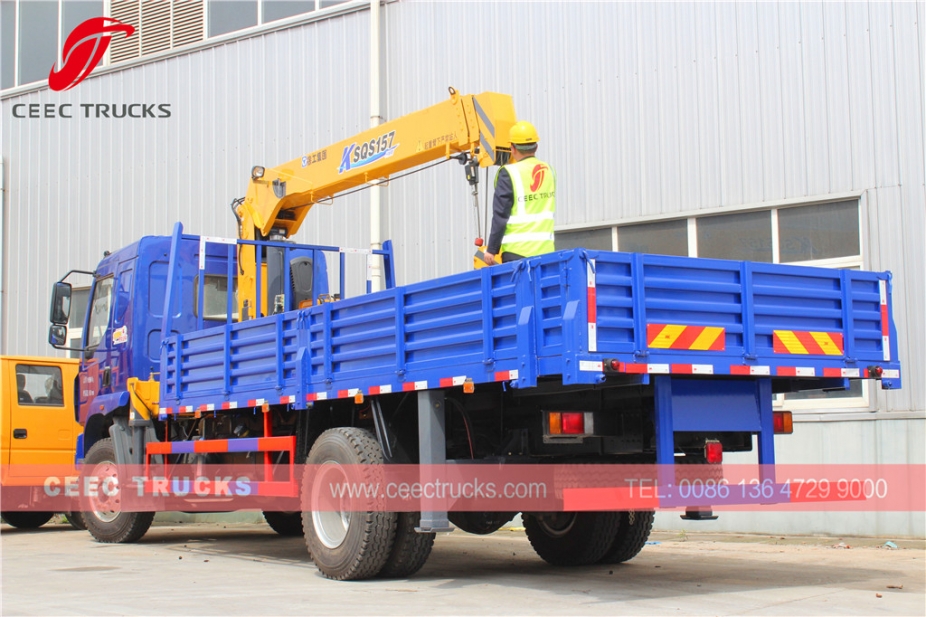 DONGFENG 6.3T boom crane trucks for sale