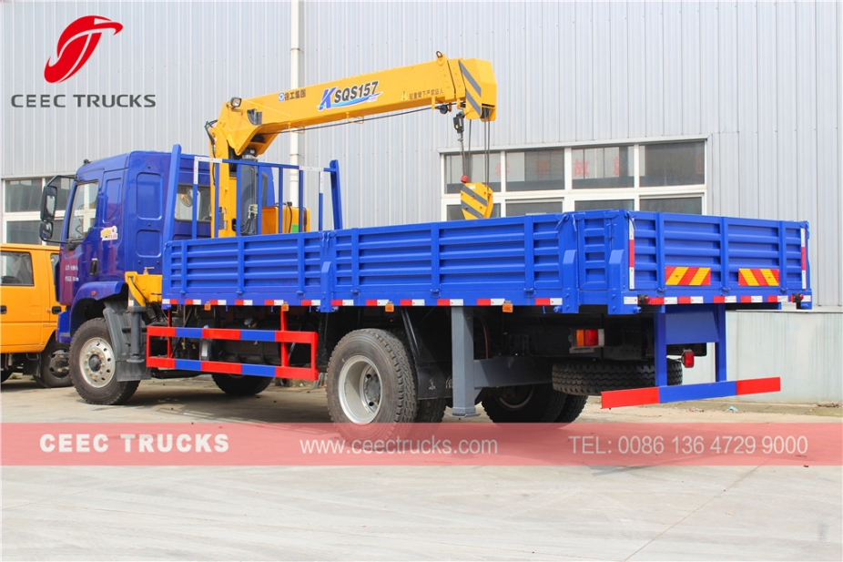 DONGFENG 6.3T boom crane trucks for sale