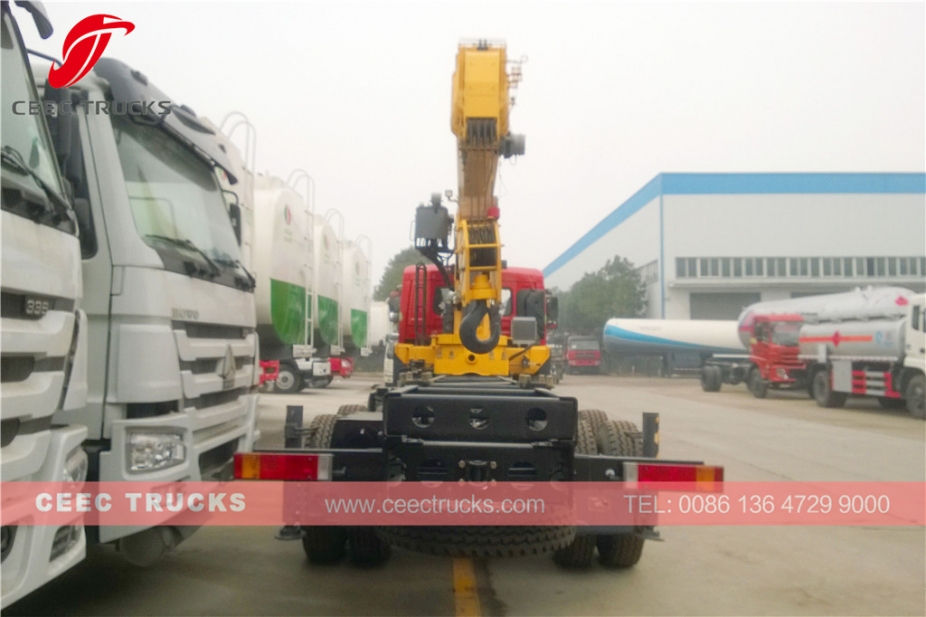 20 tons mobile boom crane lorry Dongfeng