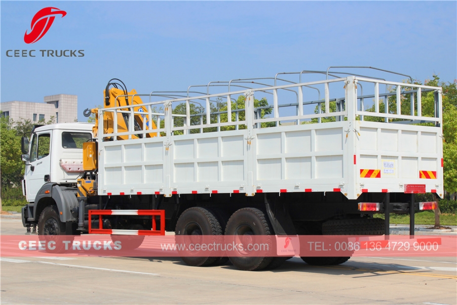 beiben 5 Tons knuckle crane mounted trucks for sale