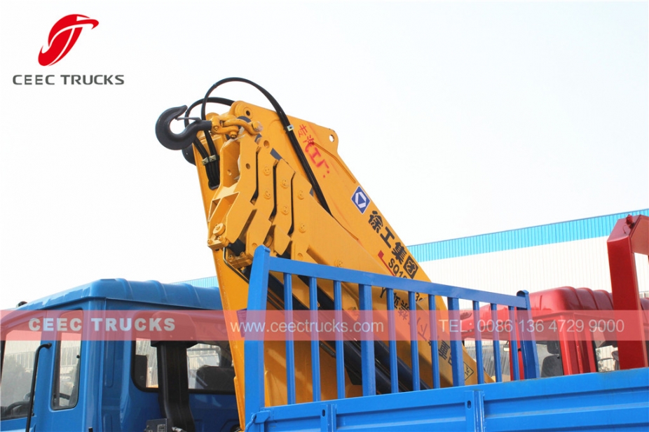 DONGFENG 10 Tons knuckle crane trucks