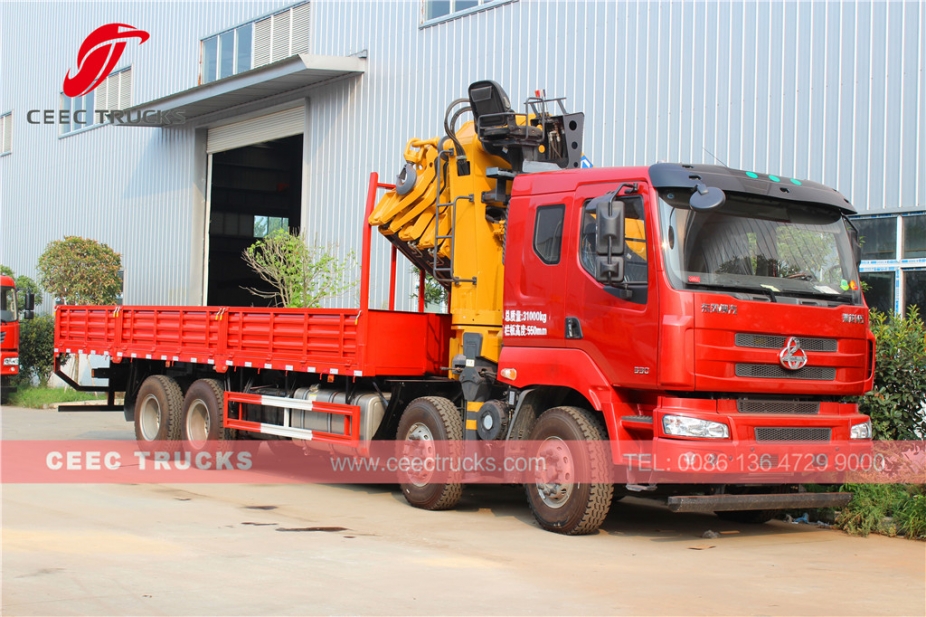 25 T knuckle жебе кран жүк көлігі dongfeng