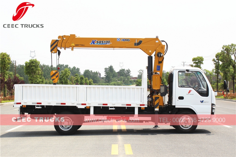 Best ISUZU 4 T truck mounted crane trucks