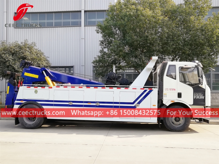 12Tons Wrecker жүк көлігі FAW