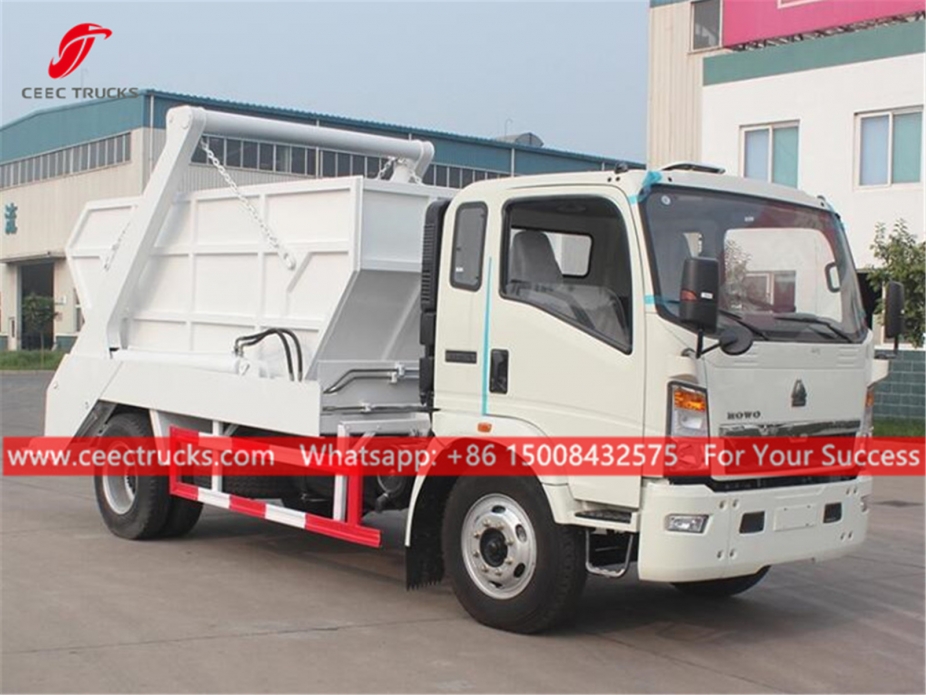 8CBM Skip Lift қоқыс тасушы HOWO