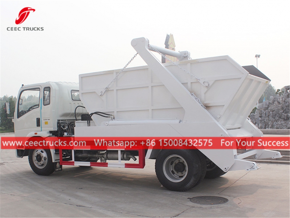 8CBM Skip Lift қоқыс тасушы HOWO