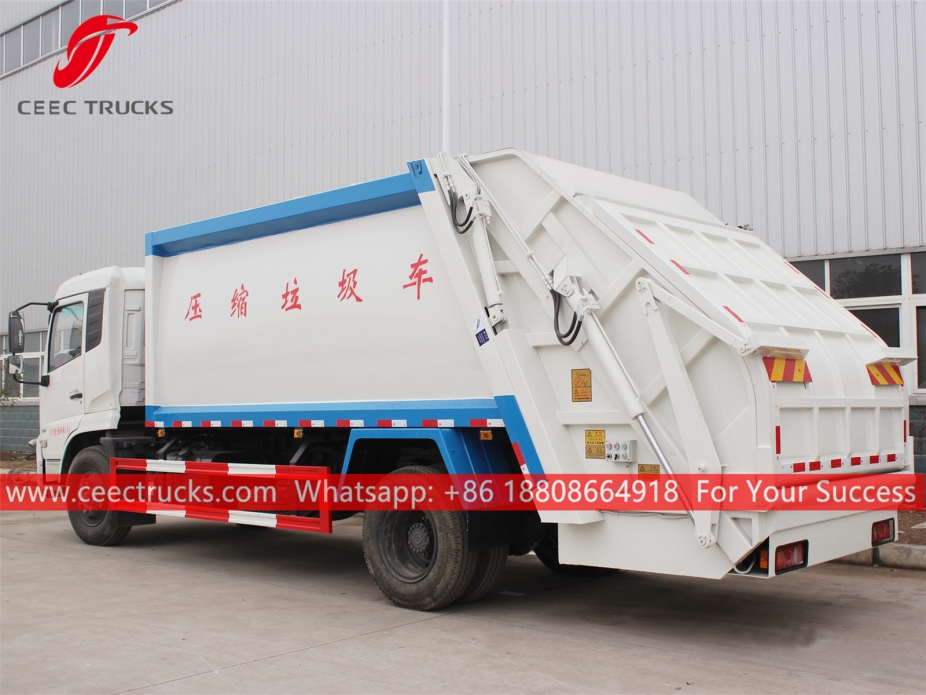 14CBM қоқыс сығымдағыш жүк көлігі Dongfeng