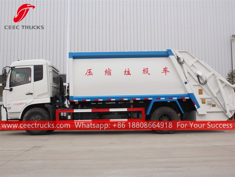 14CBM қоқыс сығымдағыш жүк көлігі Dongfeng