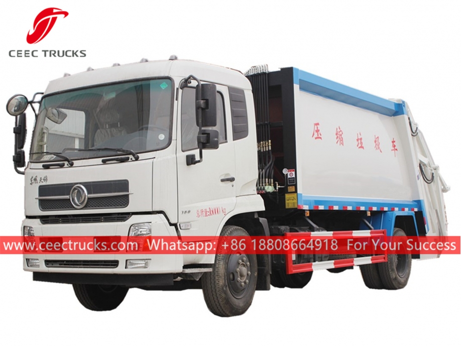 14CBM қоқыс сығымдағыш жүк көлігі Dongfeng