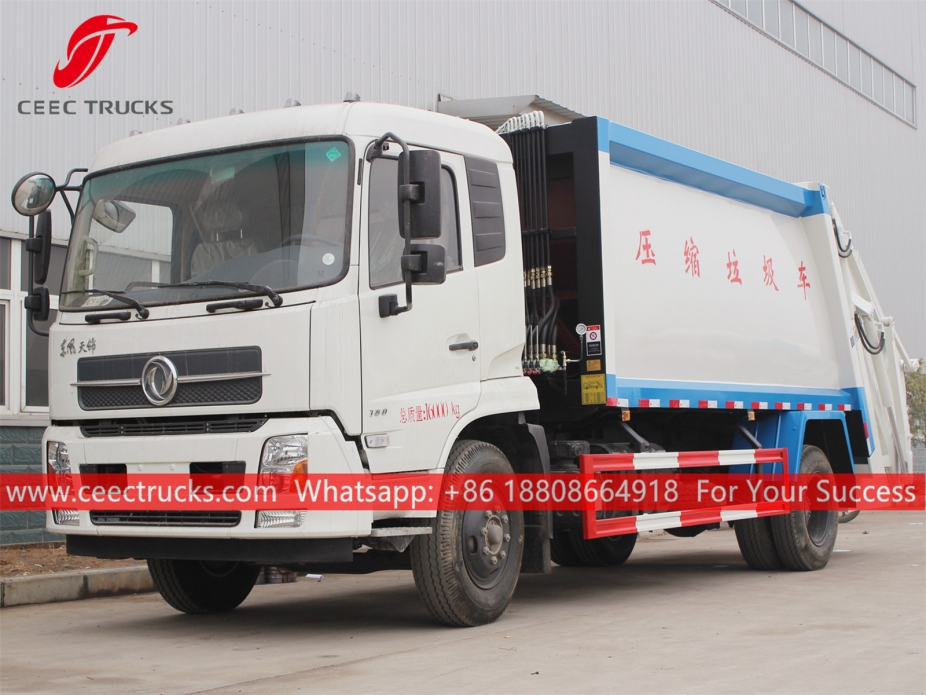 14CBM қоқыс сығымдағыш жүк көлігі Dongfeng