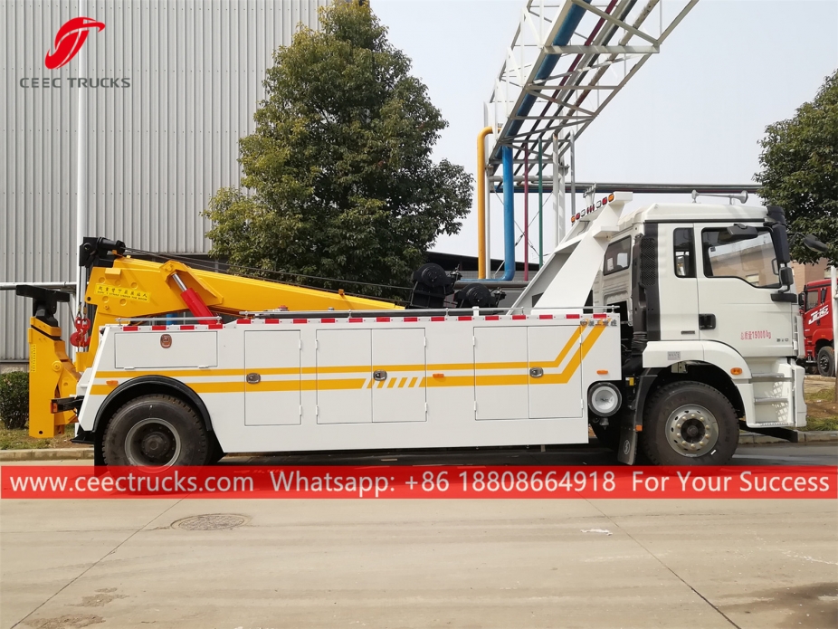 12 тонна SHACMAN Wrecker жүк көлігі