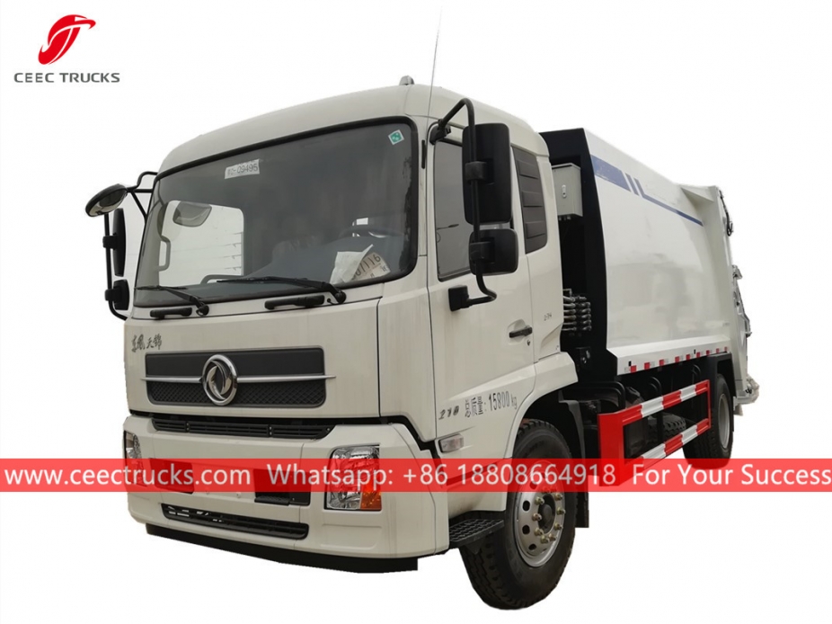 12CBM қоқыс жинағыш машина Dongfeng