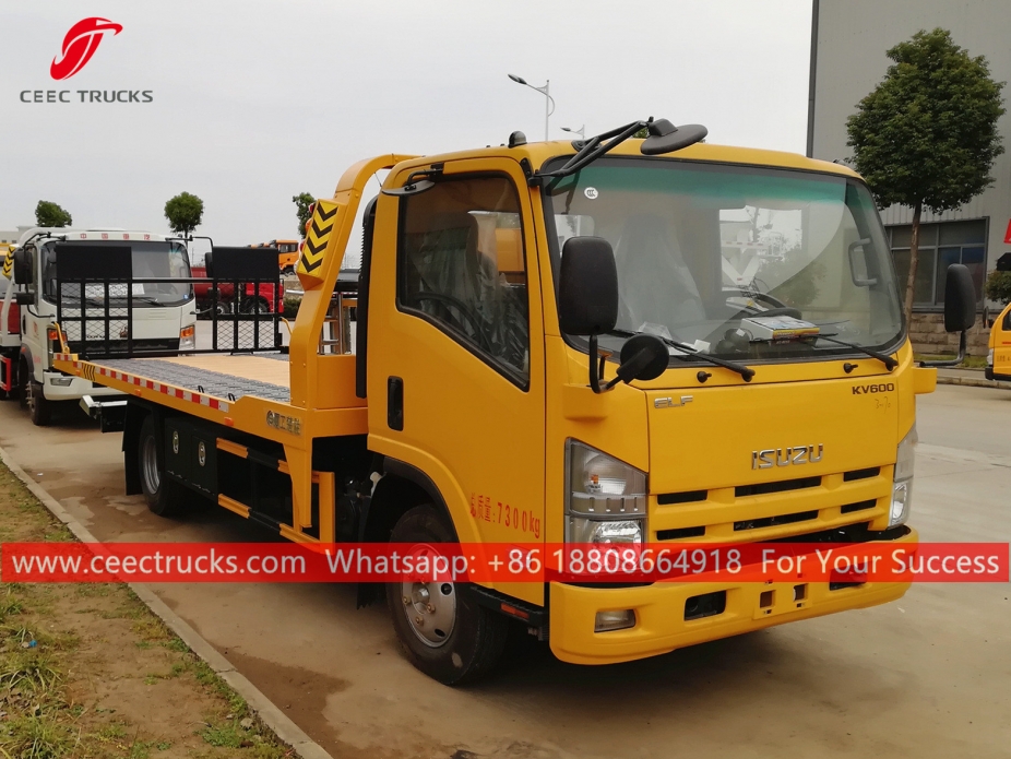 5Tons Road Wrecker жүк көлігі ISUZU