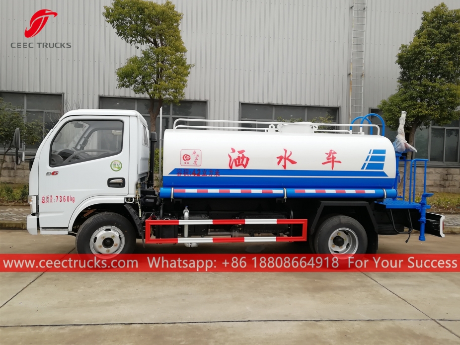 4 CBM су көлігі жүк көлігі DONGFENG