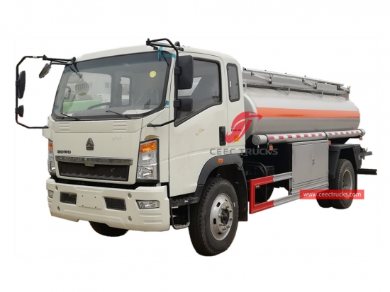 SINOTRUK HOWO 6CBM Fuel Tanker Truck - CEEC Trucks