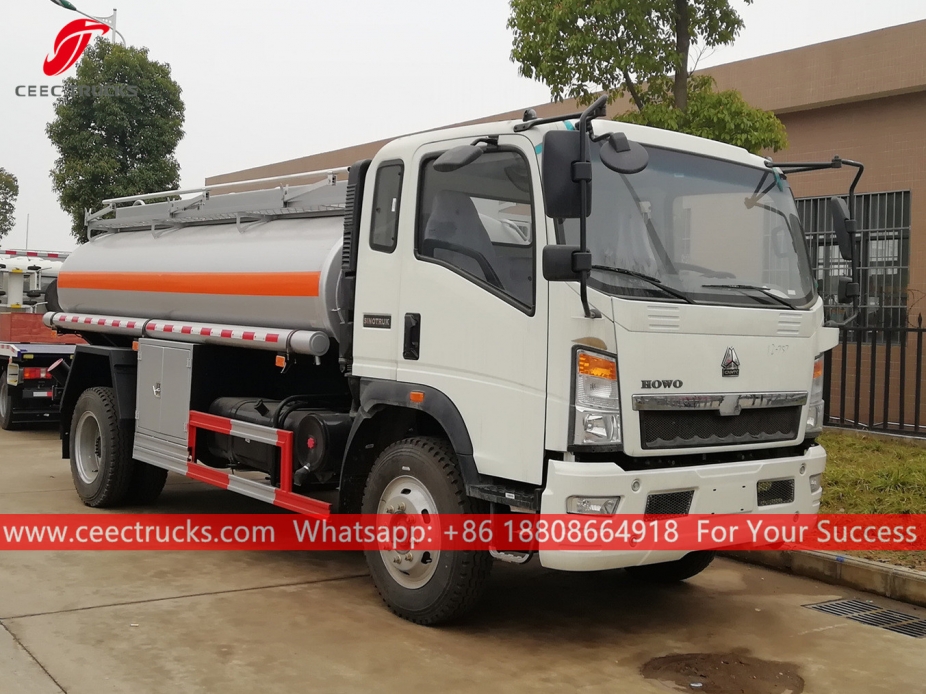 SINOTRUK HOWO 6CBM жанармай құю көлігі