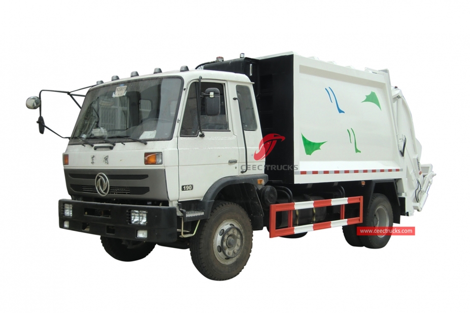 10CBM қысылған қоқыс тасушы Dongfeng