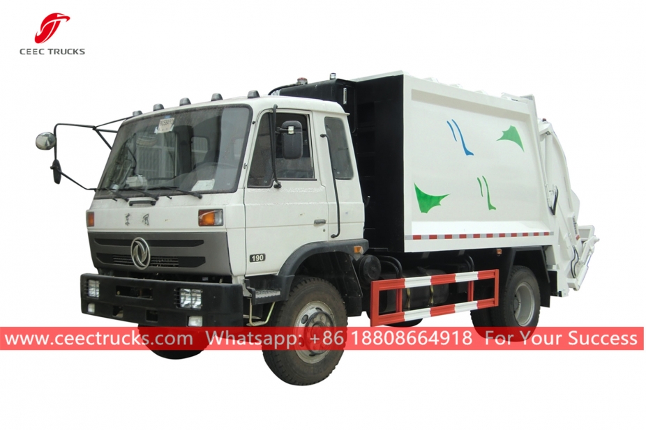 10CBM қысылған қоқыс тасушы Dongfeng