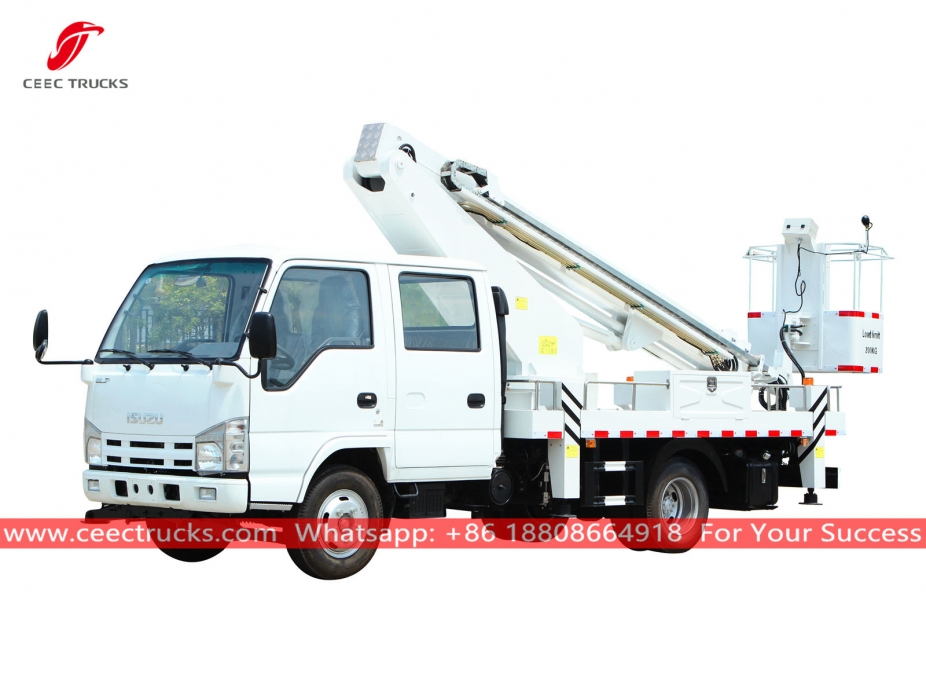 ISUZU 16м әуе платформасы жүк көлігі