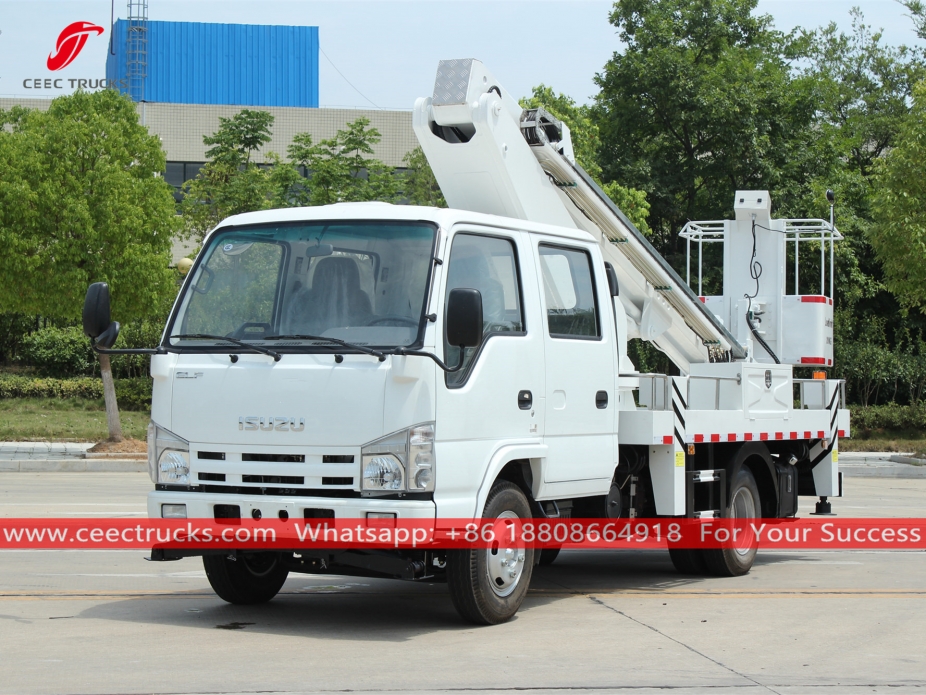 ISUZU 16м әуе платформасы жүк көлігі