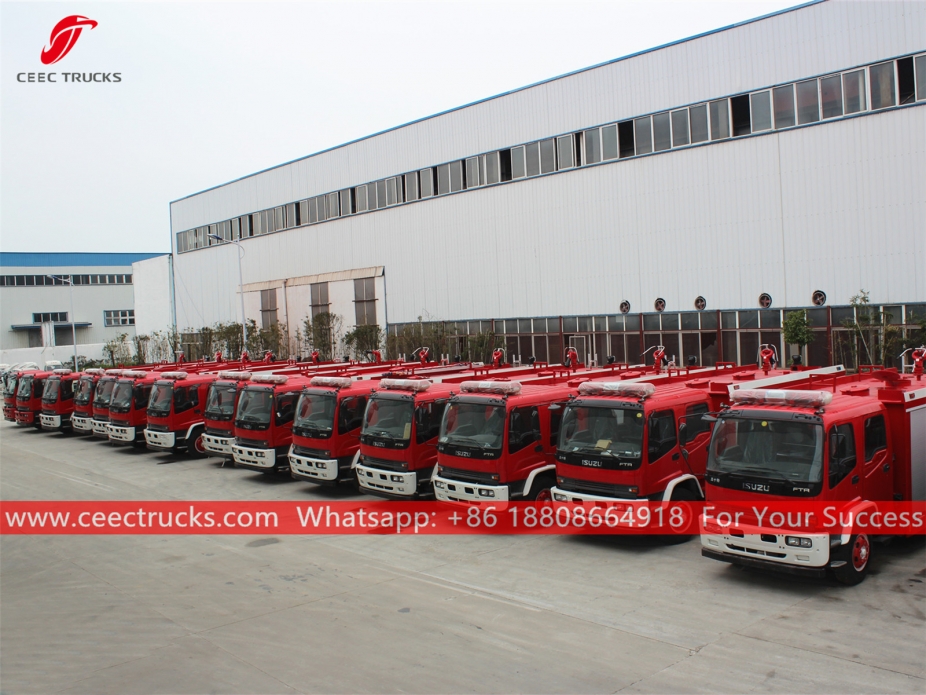 ISUZU FTR өрт сөндіру көлігі