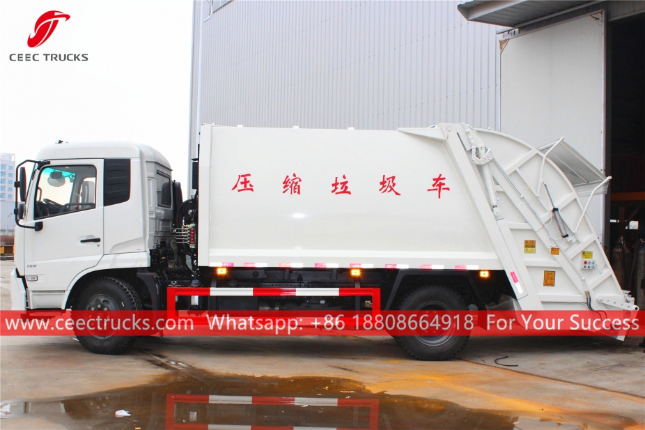 Dongfeng 14CBM қоқыс сығымдағыш жүк көлігі