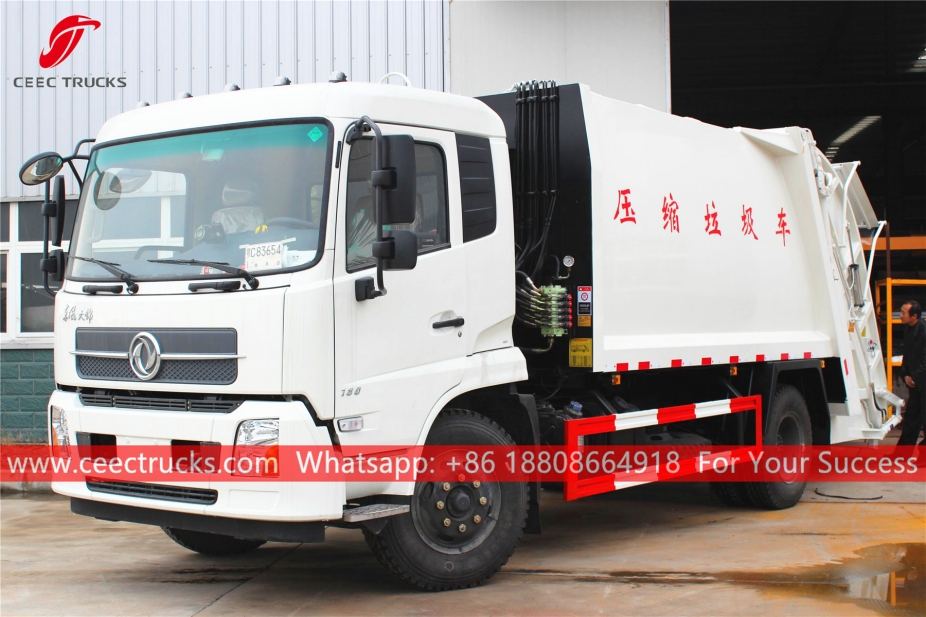 Dongfeng 14CBM қоқыс сығымдағыш жүк көлігі