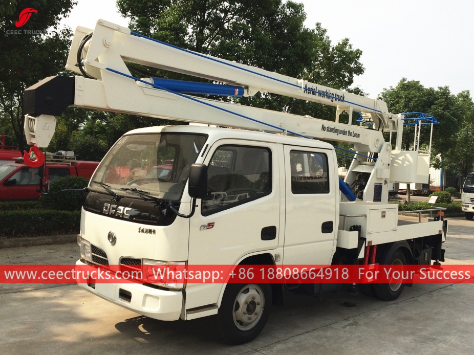 12м әуеден жұмыс істейтін жүк көлігі Dongfeng