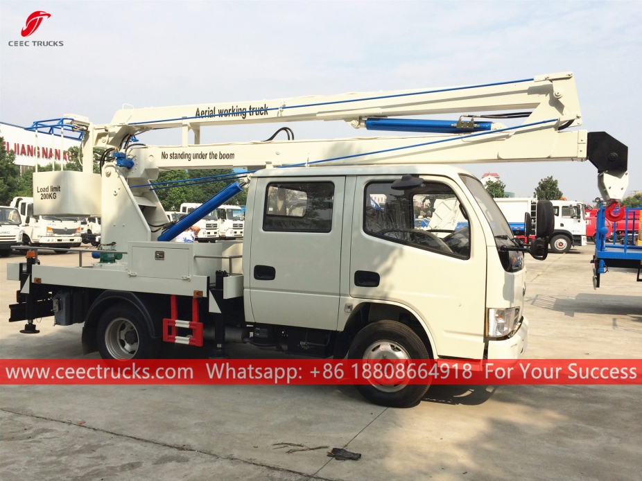 12м әуеден жұмыс істейтін жүк көлігі Dongfeng