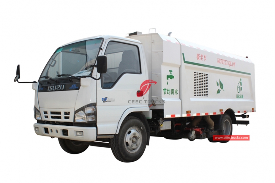 ISUZU 5CBM Жол сыпырғыш жүк көлігі