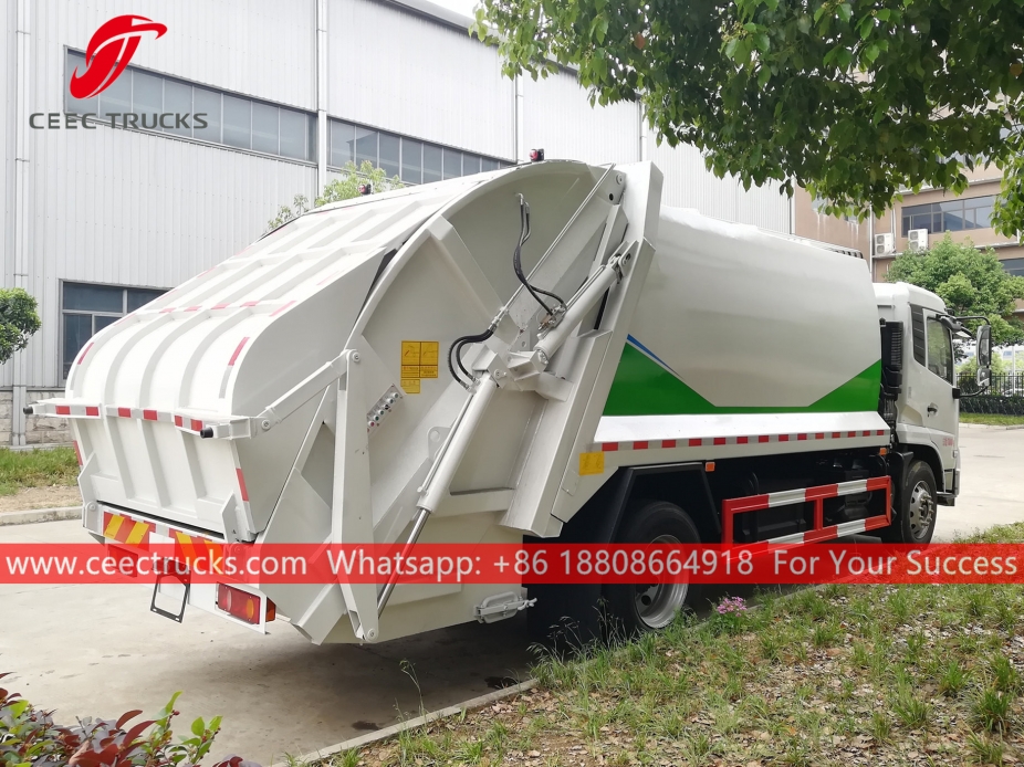 Dongfeng 12CBM сығымдалған қоқыс көлігі