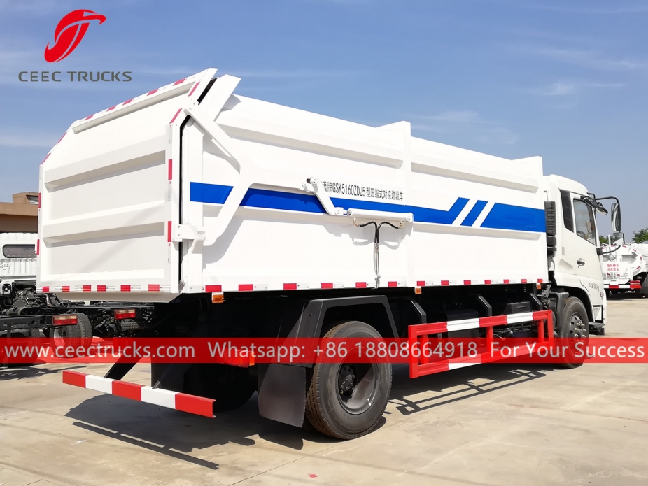 15CBM Қоқыс жинайтын көлік Dongfeng