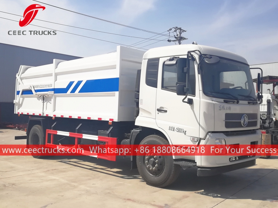 15CBM Қоқыс жинайтын көлік Dongfeng