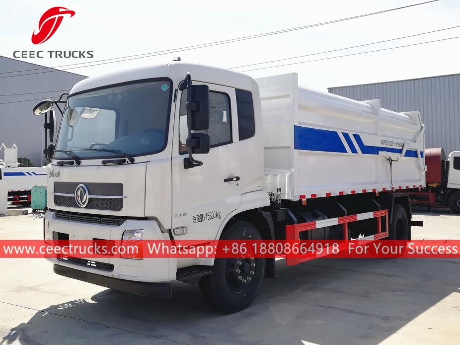 15CBM Қоқыс жинайтын көлік Dongfeng