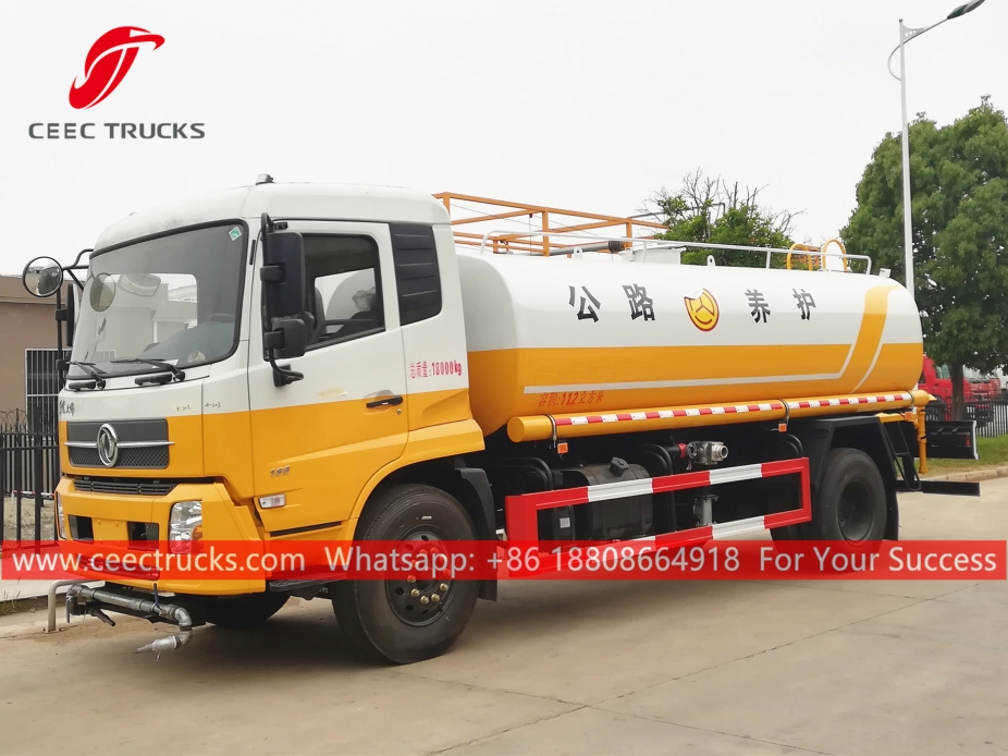 11 CBM Water Tanker Truck DONGFENG