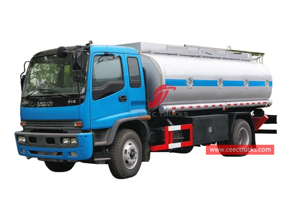 ISUZU 16CBM жанармай тасымалдайтын жүк көлігі