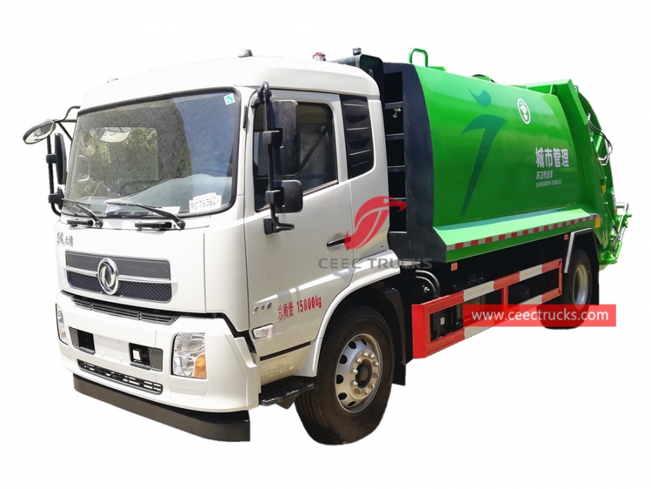 Dongfeng 12CBM қоқыс сығымдайтын жүк көлігі