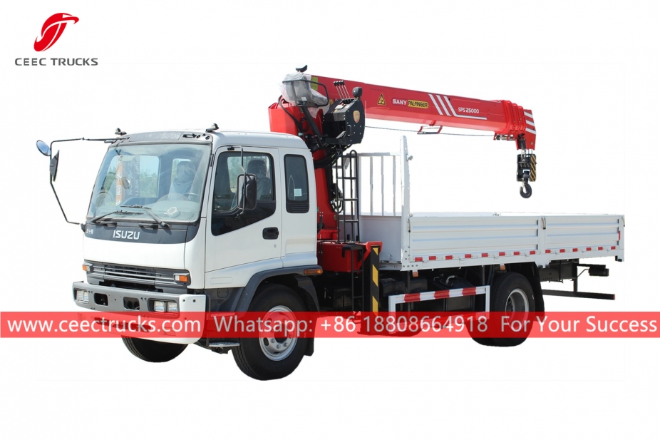 ISUZU FTR 10Tons Palfinger Crane Truck - CEEC Trucks