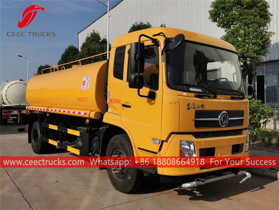 12 CBM жаңбырлататын су көлігі DONGFENG