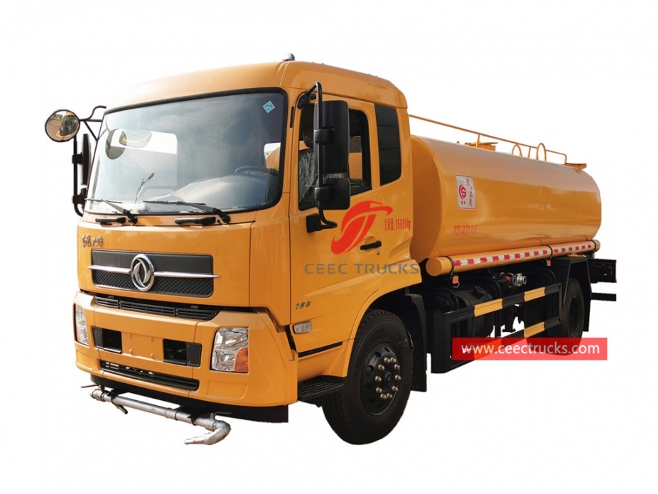 12 CBM жаңбырлататын су көлігі DONGFENG