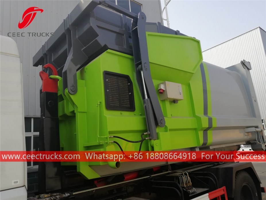 Тығыздағыш контейнері бар Dongfeng Hook тиегіш