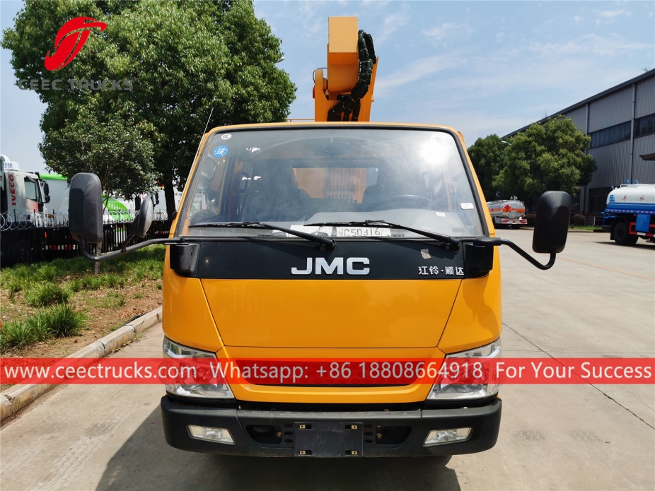 JMC 16m Телескопиялық тұтқалы әуе платформасы жүк көлігі