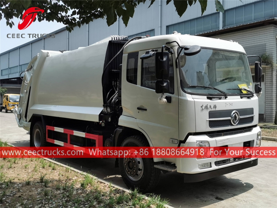 Dongfeng 10CBM қысылған қоқыс машинасы
