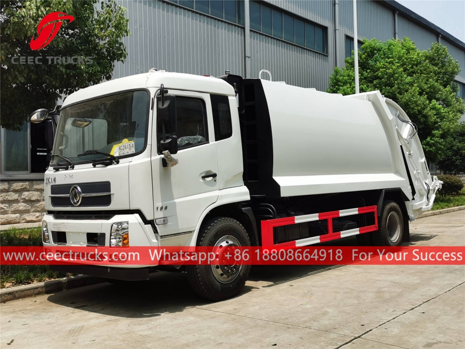 Dongfeng 10CBM қысылған қоқыс машинасы