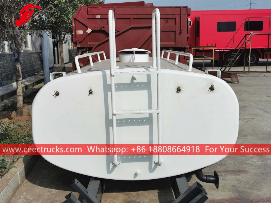 8 CBM Су көлігінің цистерна жинағы