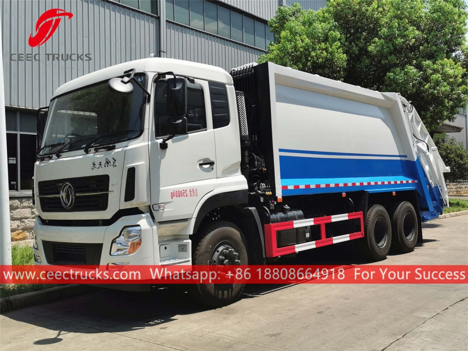 Dongfeng 20CBM сығымдалған қоқыс көлігі