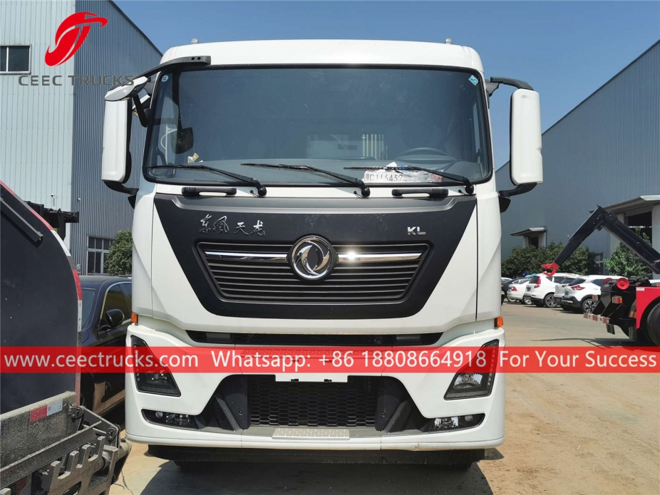 18CBM Қоқыс сығымдағыш жүк көлігі Dongfeng