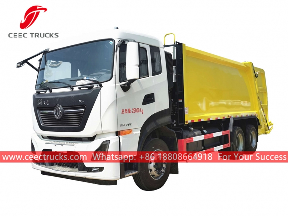 18CBM Қоқыс сығымдағыш жүк көлігі Dongfeng